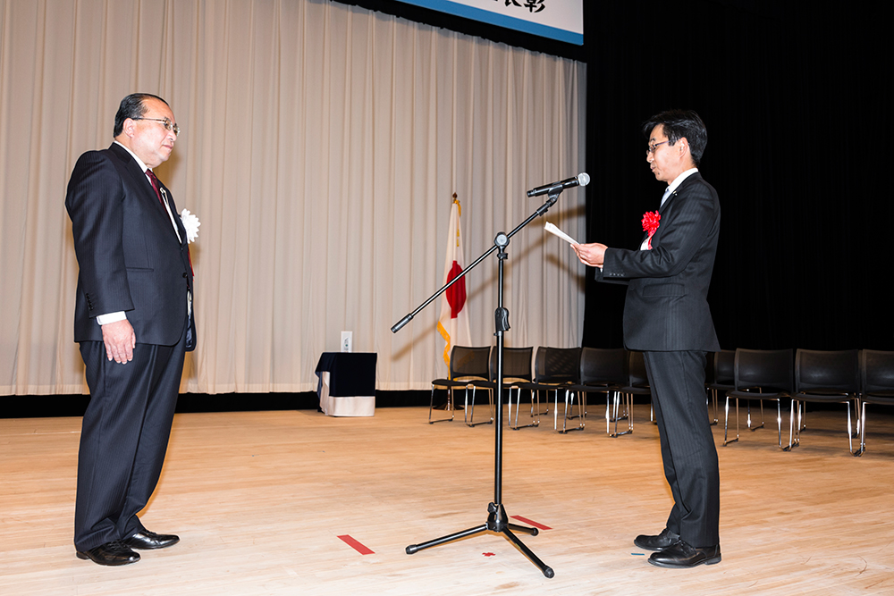 謝辞（受賞者代表：アサヒビール株式会社　神奈川工場）